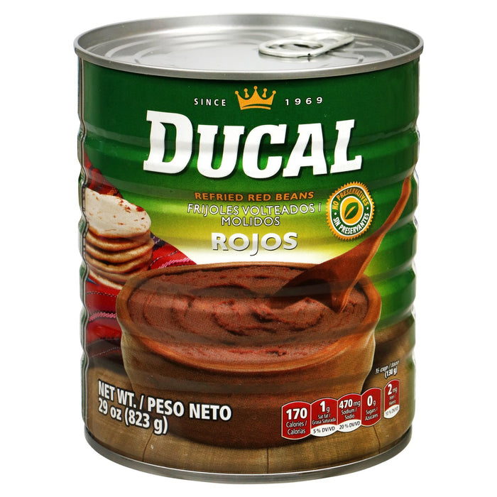 Ducal Red Refried Beans 29oz