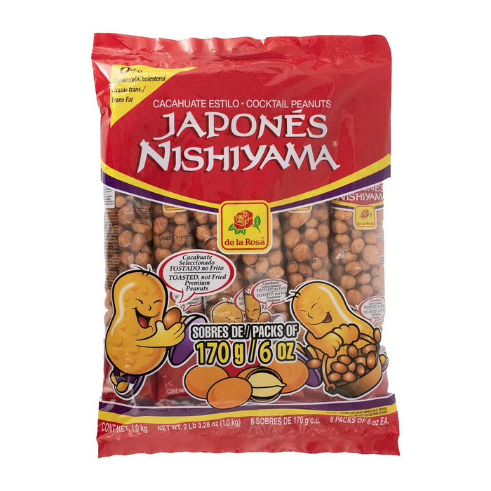 De La Rosa Cacahuate Japones 6/170g