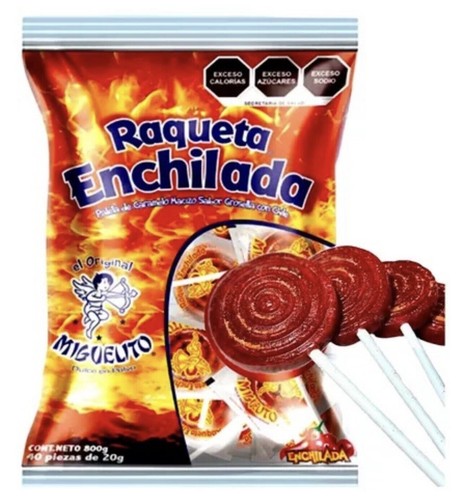 Miguelito Paleta Raqueta 40pcs