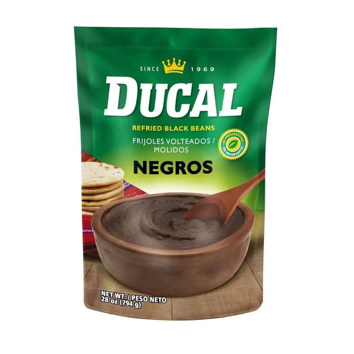 Ducal Black Refried Beans 14oz