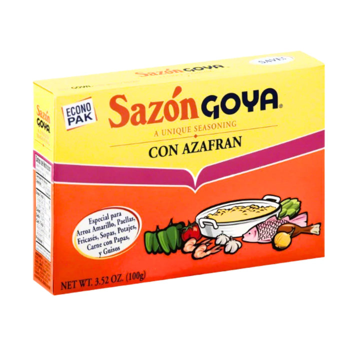 Goya Sazon Saffron 3.52oz