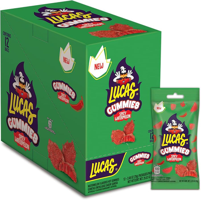 Lucas Gummies Spicy Watermelon 12pcs