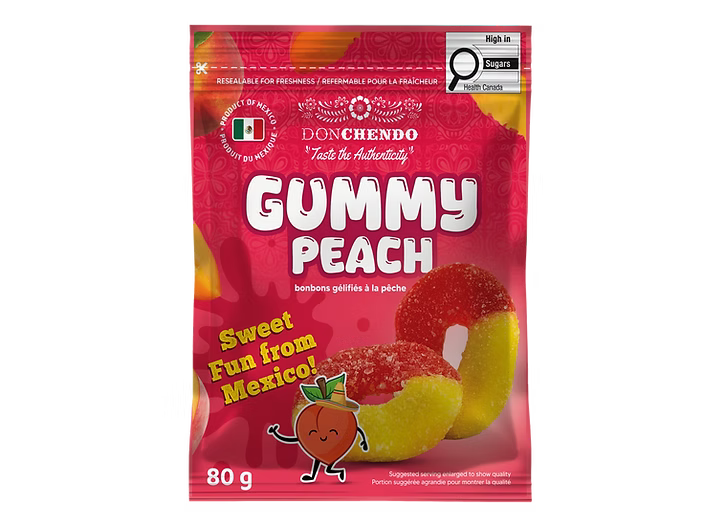 Don Chendo Gummy Peaches
