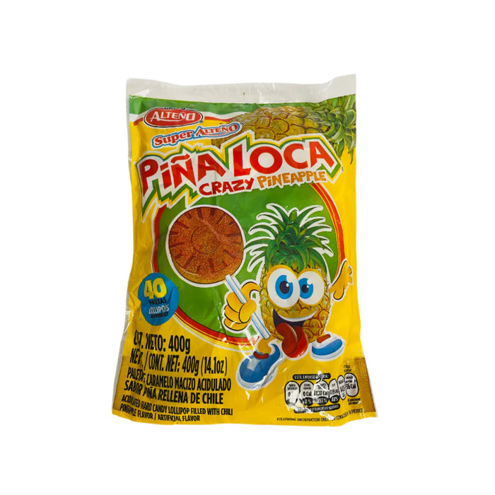 Crazy Pineapple Lollipops 40ct
