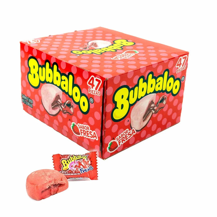 Bubbaloo Strawberry 47pcs