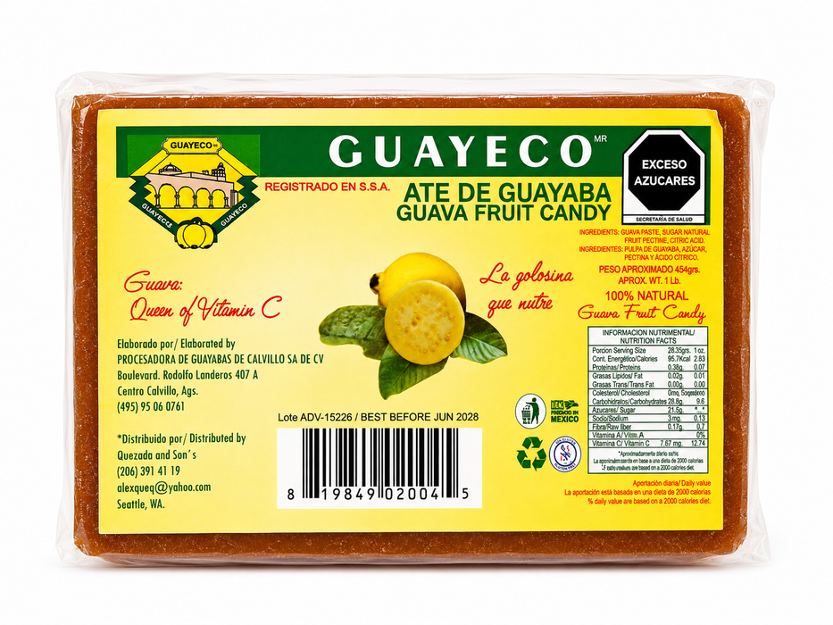 Guava Fruit Candy 16oz