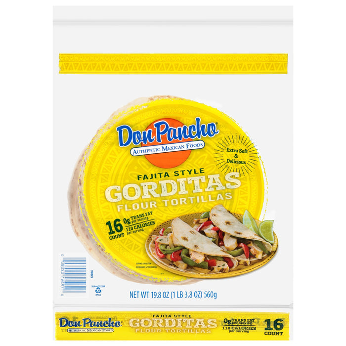 Don Pancho Flour Tortillas 6"/16ct