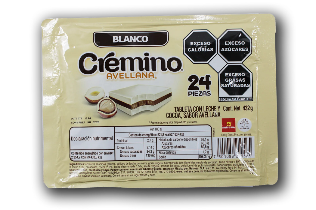 Cremino Blanco 24pcs
