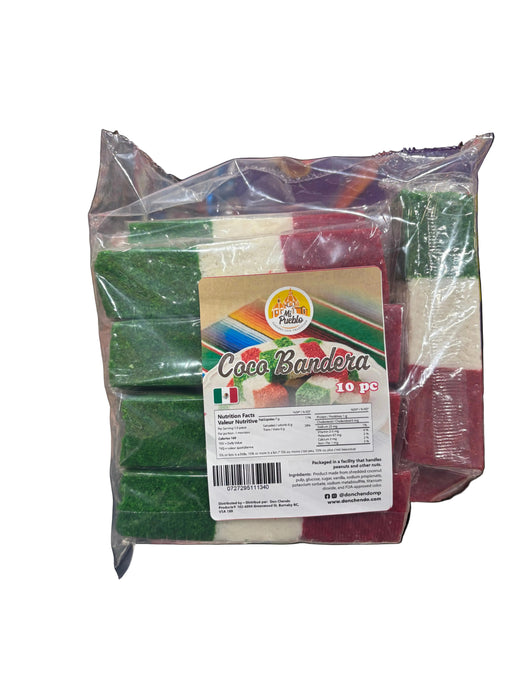 Mi Pueblo Coco Bandera 10pc