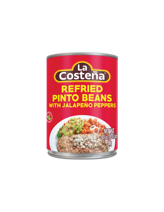 La Costena Refried Pinto Beans 20oz